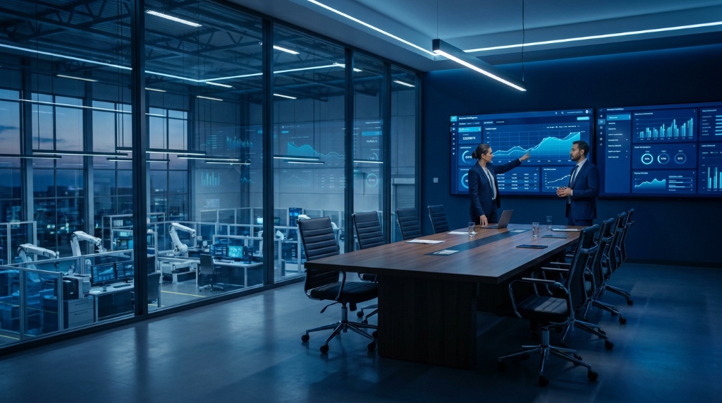 Monitorando o processo de automação e robótica industrial com eficiência